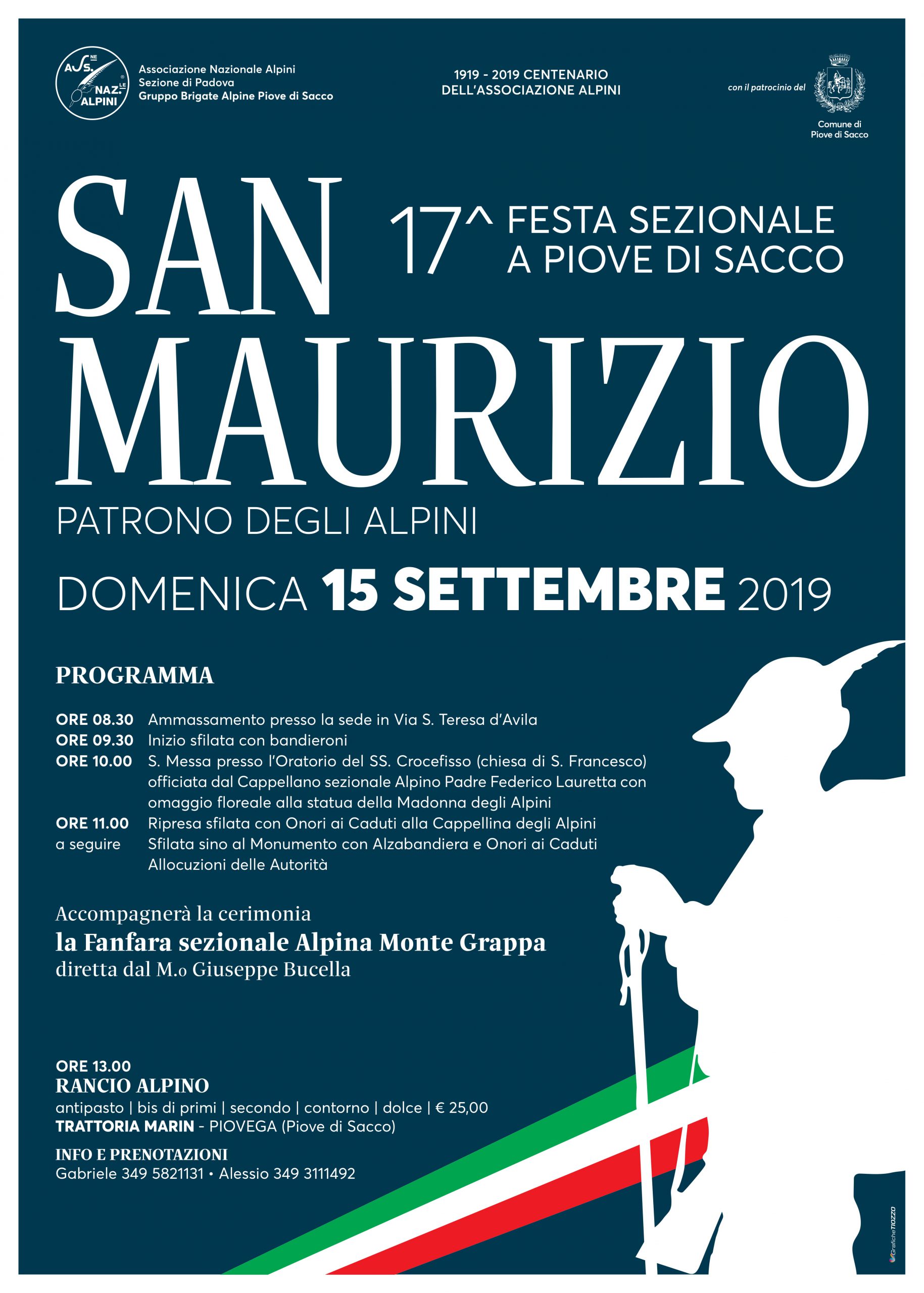 I Nostri Anniversari - San Maurizio – 15 settembre 2019