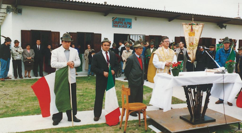 Alpini Piove di Sacco - Messa al campo per l'Inaugurazione